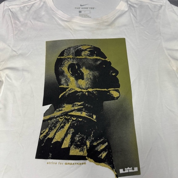 Nike Other - Mens Nike Lebron Greatness Graphic Gym Tee White